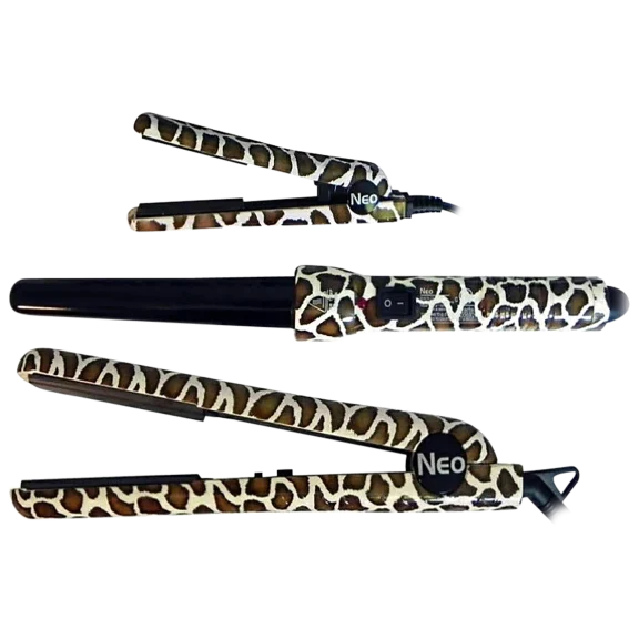 3-Piece Flat Iron and Curling Wand Set