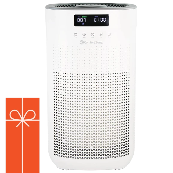 Comfort Zone 3-Speed HEPA Air Purifier