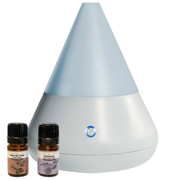 AromaMister Color Changing Ultrasonic Aromatherapy Diffuser with Oils
