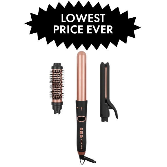 Foxybae Trés Chic Trio 3-in-1 Multi-Styler Hair Tool Set