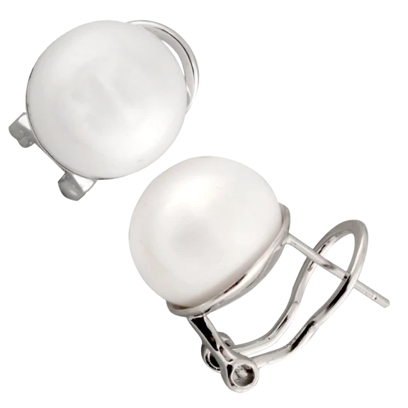 Splendid Pearls 12-13mm Freshwater Pearl Earrings
