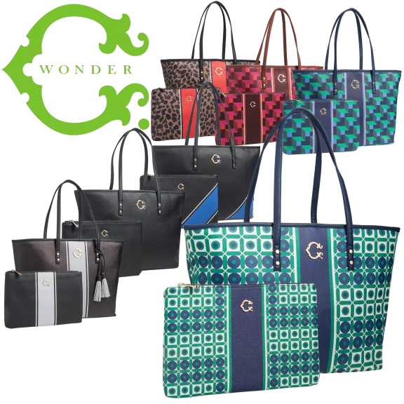 C. Wonder Handbag and Pouch Bundle
