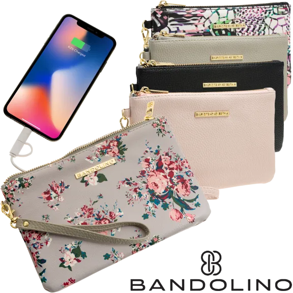 Bandolino Charging Pouch Wristlet