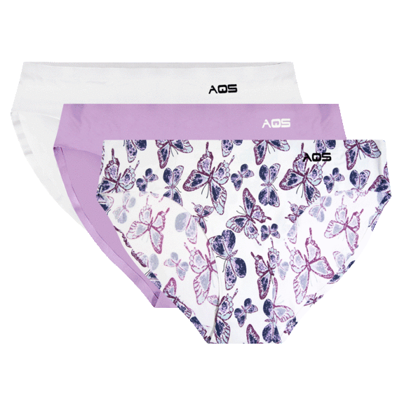 3-Pack: AQS Laser Bonded Hipster