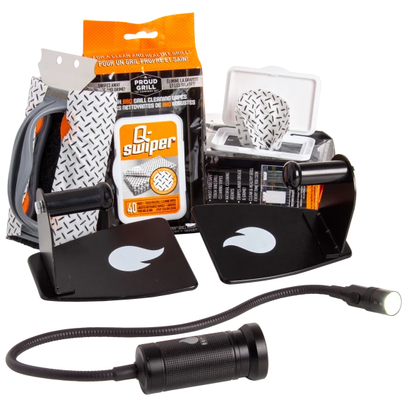 Grill Boss Cleaning and Accessories Bundle