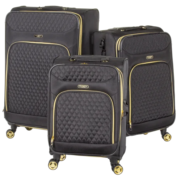 Olympia USA 3-Piece Spinner Luggage Set