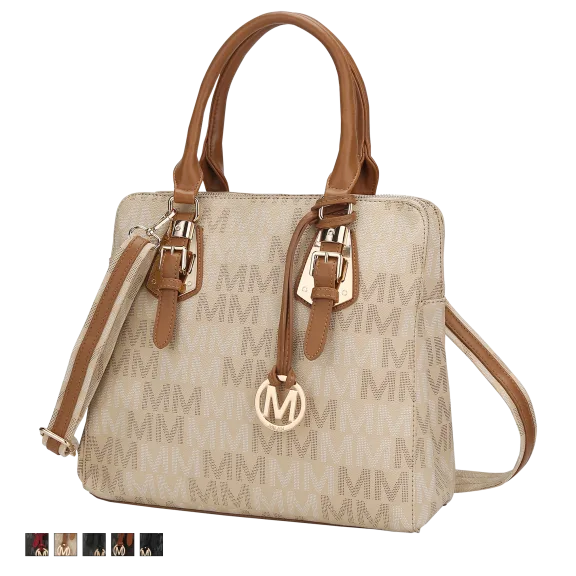 MKF Collection Prague Milan M Signature Handbag by Mia K
