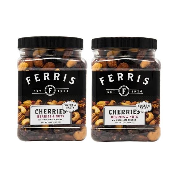 2-Pack: Ferris Cherries, Berries & Nuts with Chocolate Chunks