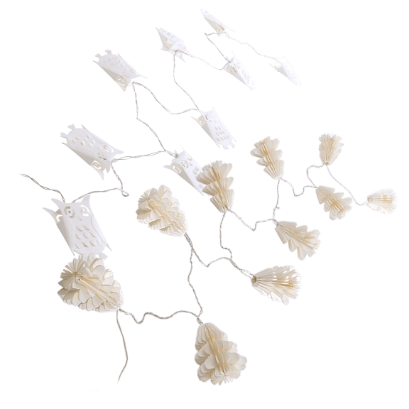 Shiraleah 10-Piece String Lights (Owl or Tree)