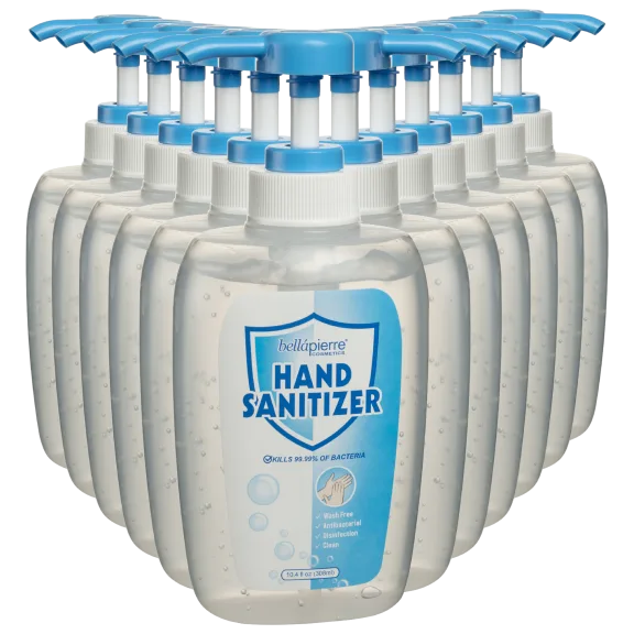 Bellapierre Hand Sanitizer (Choice of 10.4oz Pump or 3.3oz Travel Multipacks)