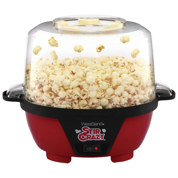West Bend Stir Crazy 6-Quart Popcorn Maker Machine