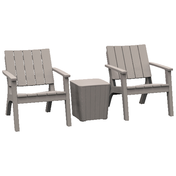 Dukap ENZO 3 Piece Conversation Seating Set