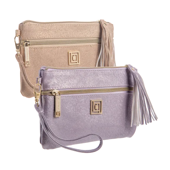 Sparkle Tassel Phone Charging Wristlets w/RFID Theft Protection by Liz Claiborne