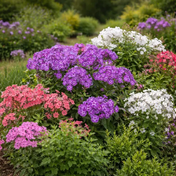 The Bare Root Multicolor Phlox