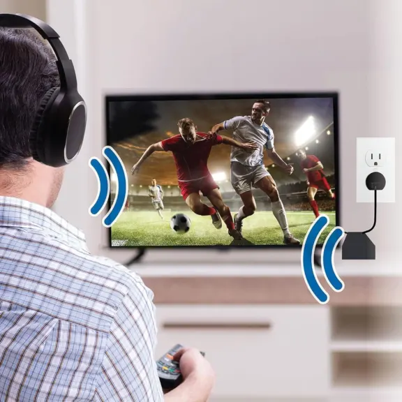 Itek HD Bluetooth Wireless TV Over Ear Headphones