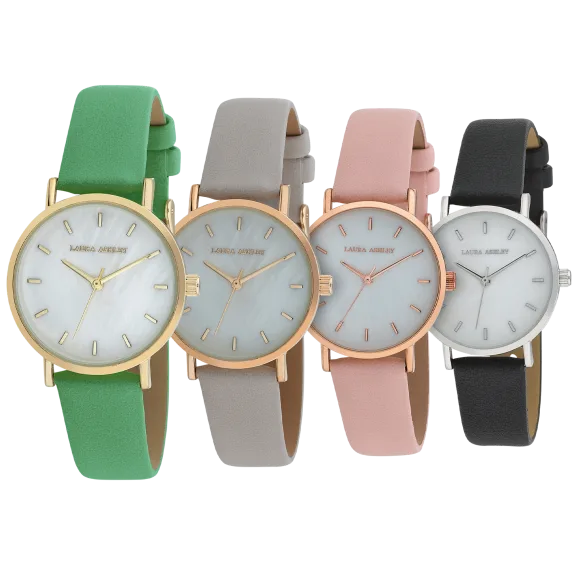 Laura Ashley Women's Slim Strap Watch