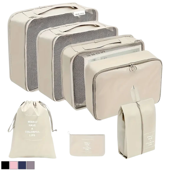 Clarissa Jet Set 7-In-1 Travel Pack Kit