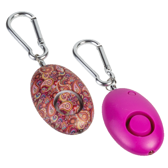 2-Pack: SecureBrite Personal Security Alarms