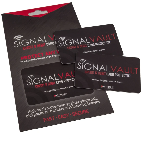 4-Pack: SignalVault RFID Blocking Cards