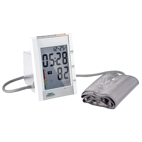 North American Health and Wellness Large Display Arm Blood Pressure Monitor