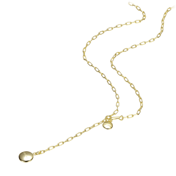Stella Valentino 14K Gold Plated Y Neck Necklace