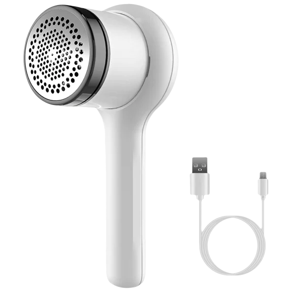 iMounTEK USB Rechargeable Fabric Lint Shaver with Detachable Handle