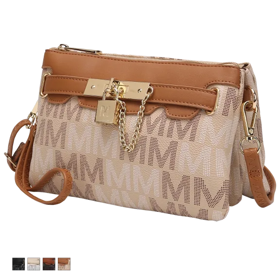MKF Collection Serenity M Signature Crossbody Wristlet by Mia K