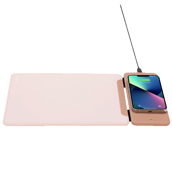 Griffin Wireless Charging Vegan Leather Mousepad