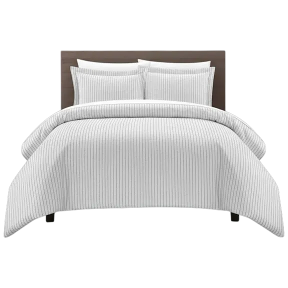 Chic Home Wesley 3-Piece Duvet Cover Set