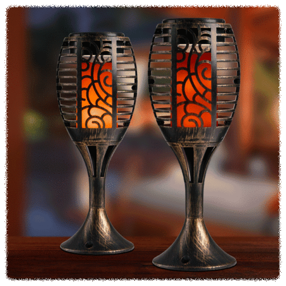 2-Pack: i-Zoom Flame Torch w/Stand & 600hr Run Time