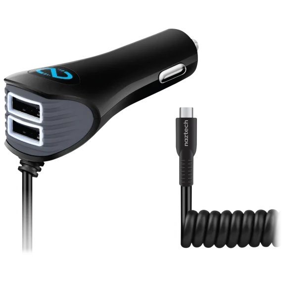 Naztech N420 Trio USB-C 5.4A Car Charger