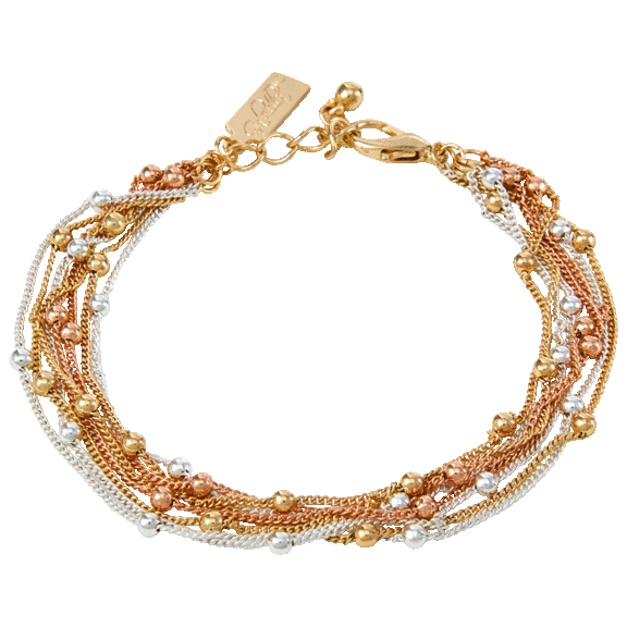 Savvy Cie Italian Multi Strand Bracelet