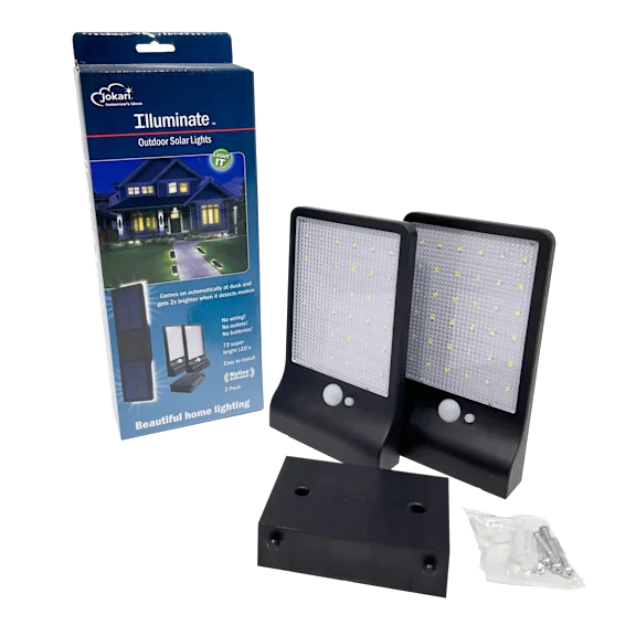 The Cordless Solar Outdoor Lights
