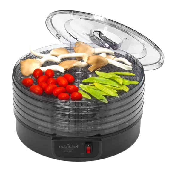 NutriChef Electric Countertop Food Dehydrator/Preserver