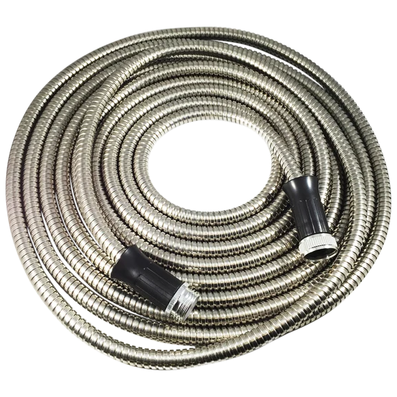 Eternal 25ft Flexible Stainless Steel Garden Hose