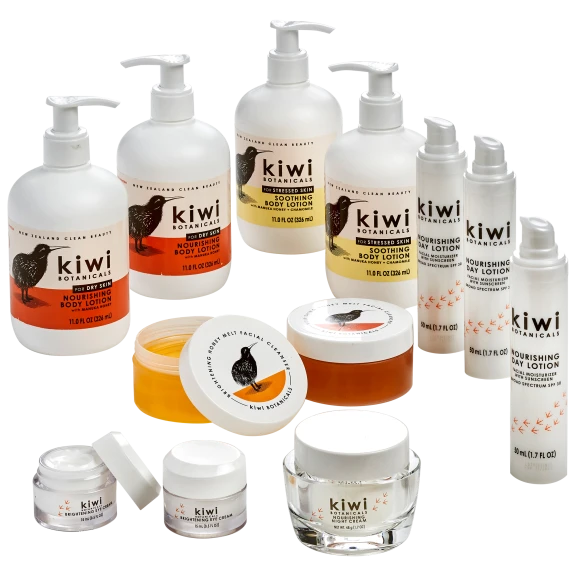 Kiwi Botanicals 12-Piece Skin Care Bundle