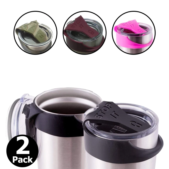 2-Pack: Stop It - Leak Proof Lids For Your YETI Tumbler