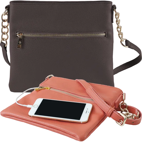 Chic Buds 3,000mAh Crossbody Charging Purse