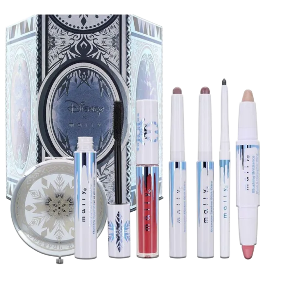 Mally Beauty x Disney "Frozen" 7-Piece Anna or Elsa Cosmetics Set