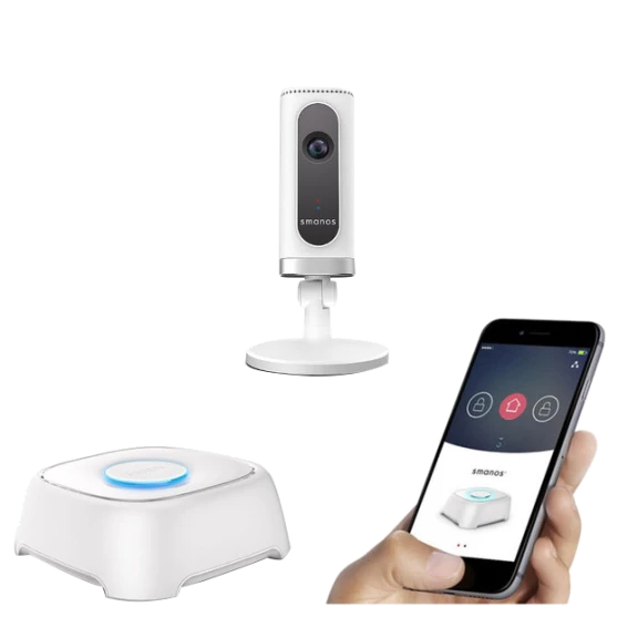 Smanos WiFi Camera with Home Security Bundle