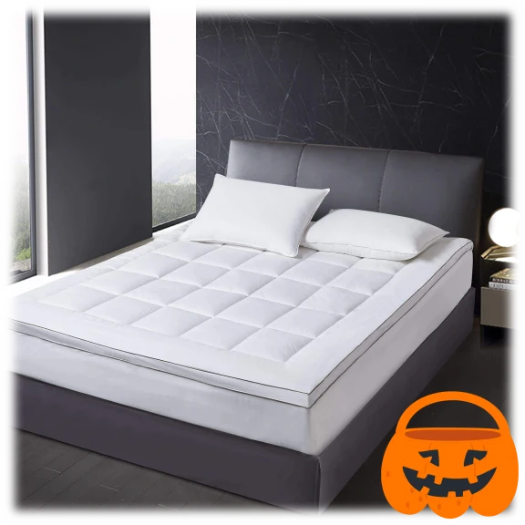 Kathy Ireland 225 Thread Count Tencel Poly Filled Mattress Topper