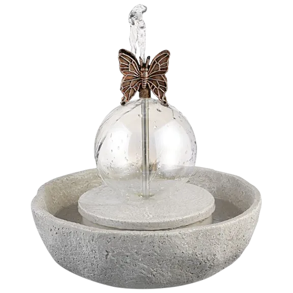 Grasslands Road Tabletop Butterfly Fountain