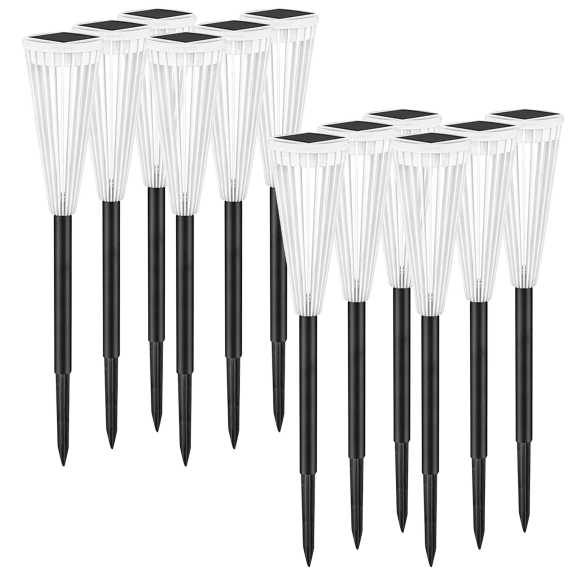 12-Pack: Kinkai Solar Garden Lights