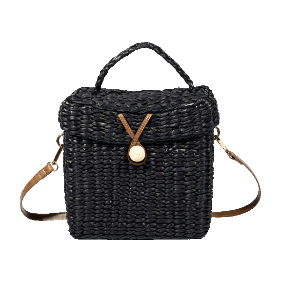 Neiman Marcus Top Handle Basket Crossbody