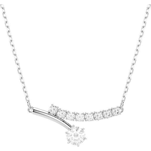 The Adjustable Swarovski Matrix Pendant Necklace