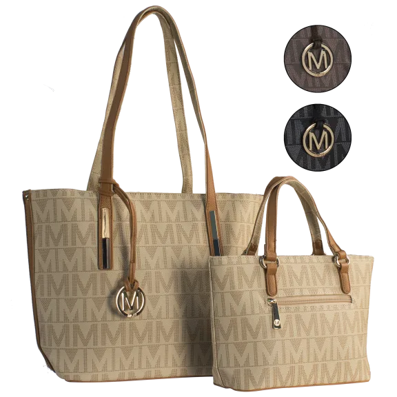 Milan Imports 2-in-1 Tote
