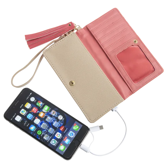 Nanette Lepore Charging Wallet with Tassel