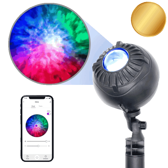 BlissLights Oblivia Outdoor Nebula Cloud Projector