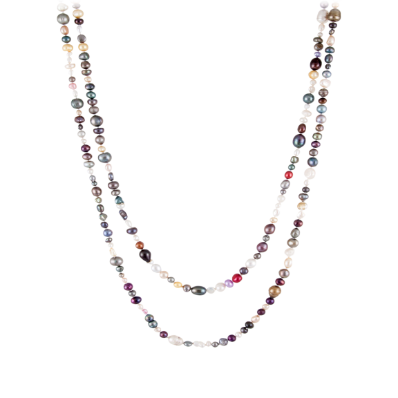 62" Endless Multicolored Necklace