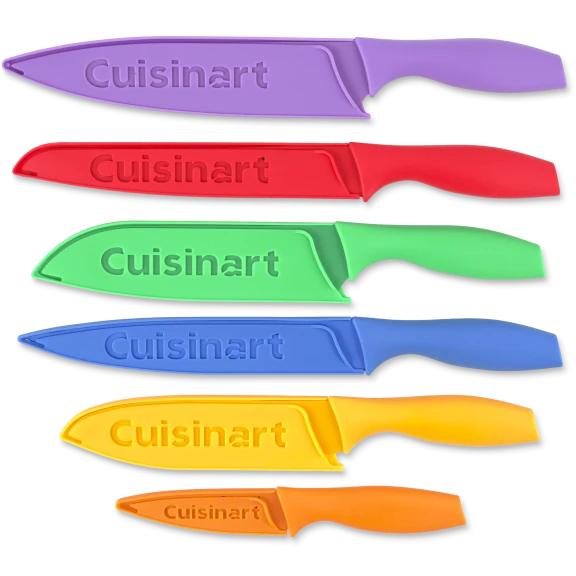 Cuisinart Advantage 6-Piece Color Collection Knife Set